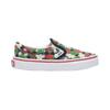 Vans Strawberry Print Casual Low-Top Kids Skate Shoes Kids sneaker Black White VN0A7Q5GARU