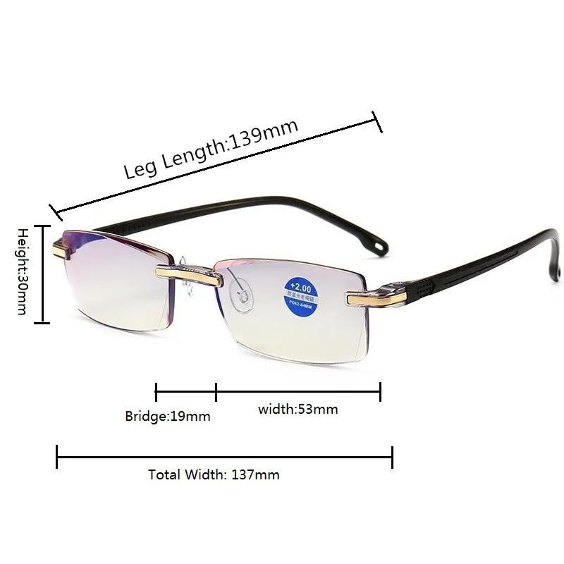 Unisex Blue Light Blocking Reading Glasses Man Woman Presbyopic Eyewear Resting Lenses Computer Glasses Progressive Eyeglasses