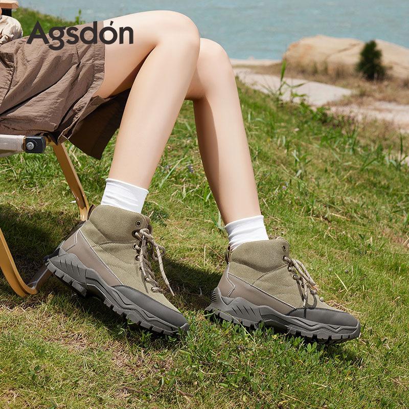 Augustine Martin Boots Women's 2025 New Summer Retro British Style Thick-soled Low-top Short Boots Outdoor Sports