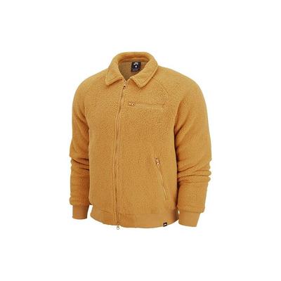 SB Sherpa Casual Zip-Up Collared Skateboard Jacket Men Jacket Yellow DM0873-712