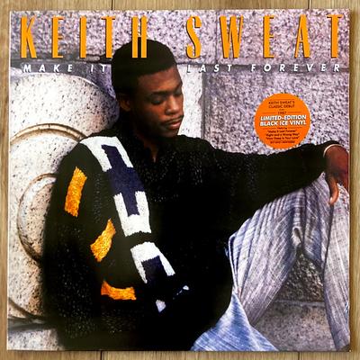 LP Schallplatte KEITH SWEAT - Make It Last Forever (Black Ice Vin RCV160763 Elektra 2024 US Soul/Funk