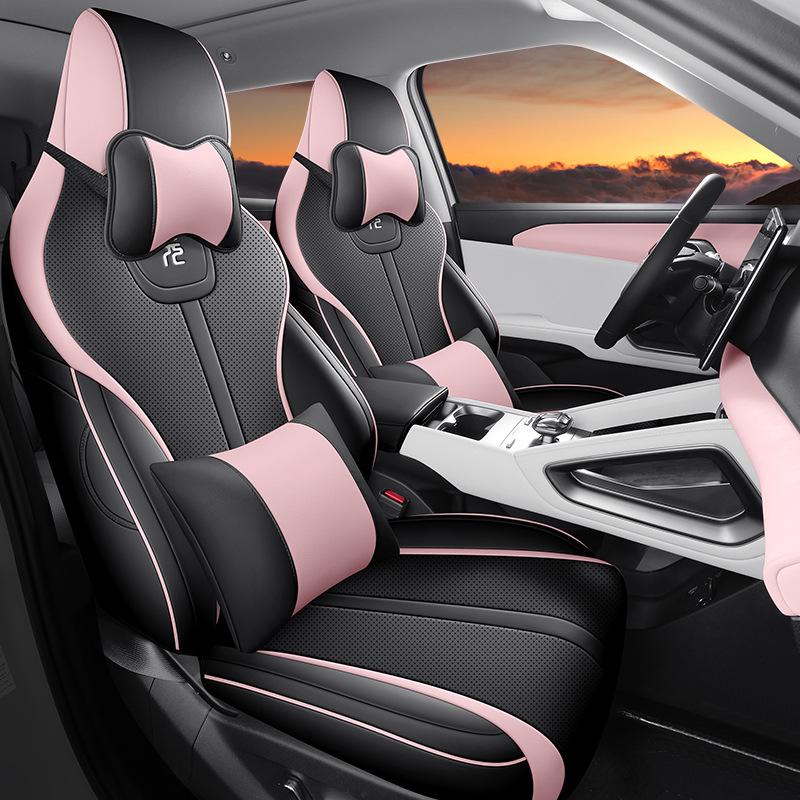 BYD Yuan UP 5-Seater Full Leather Car Seat Cushion, Year-Round Use