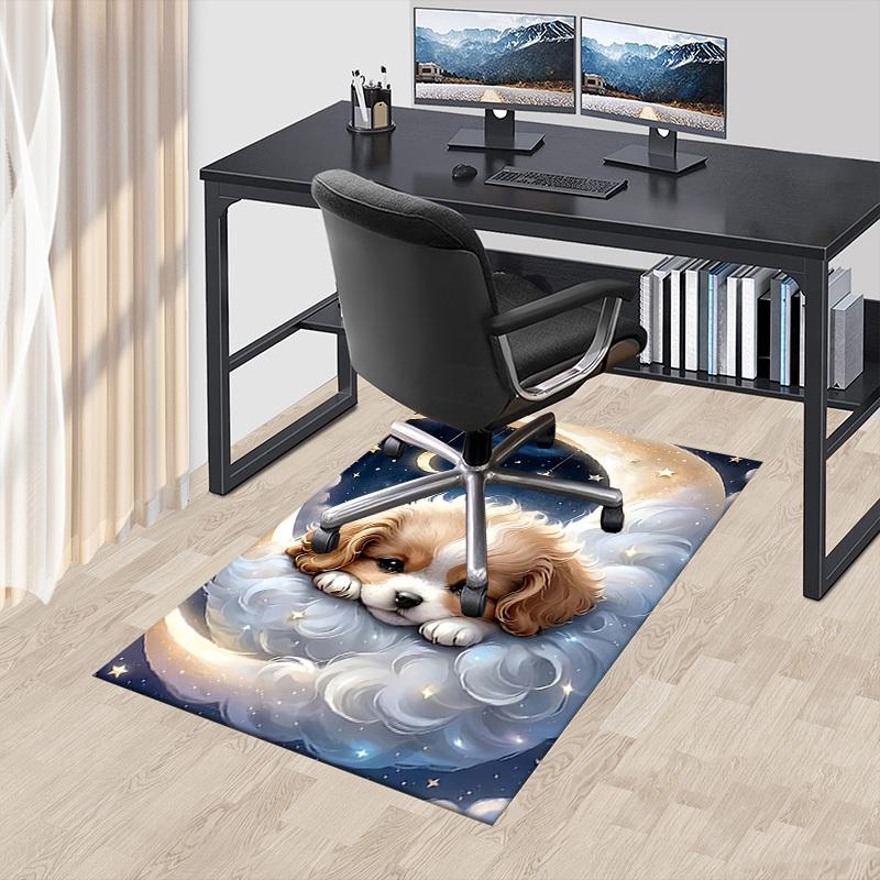 1 Stück Mond Wolke Extra Groß Rutschfester Teppich, Büro, Familie, Schlafzimmer, Studio - Großer TeppichJ0391