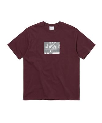 THISISNEVERTHAT Capture Tee Burgundy