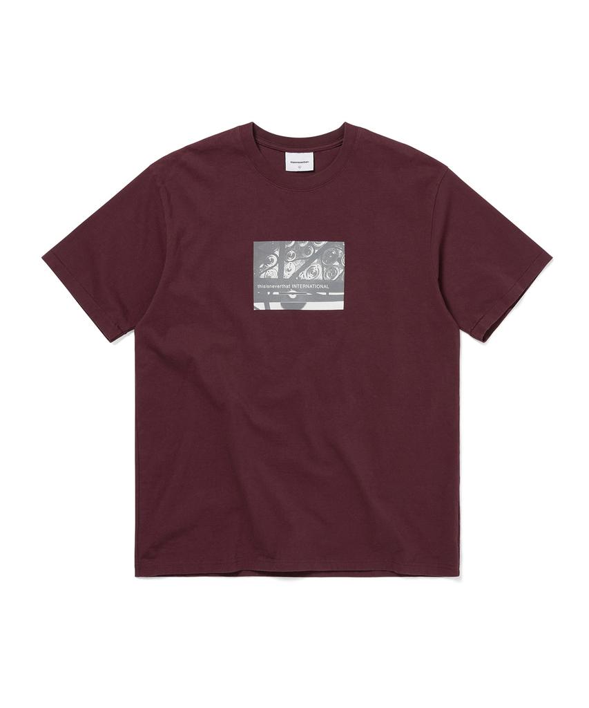 THISISNEVERTHAT Capture Tee Burgundy