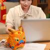 Drache-Maskottchen-Stoff-Treffengeschenk, China-Drache, jährliche weiche Puppe, festliche Plüsch-Schreibtischdekoration, neu
