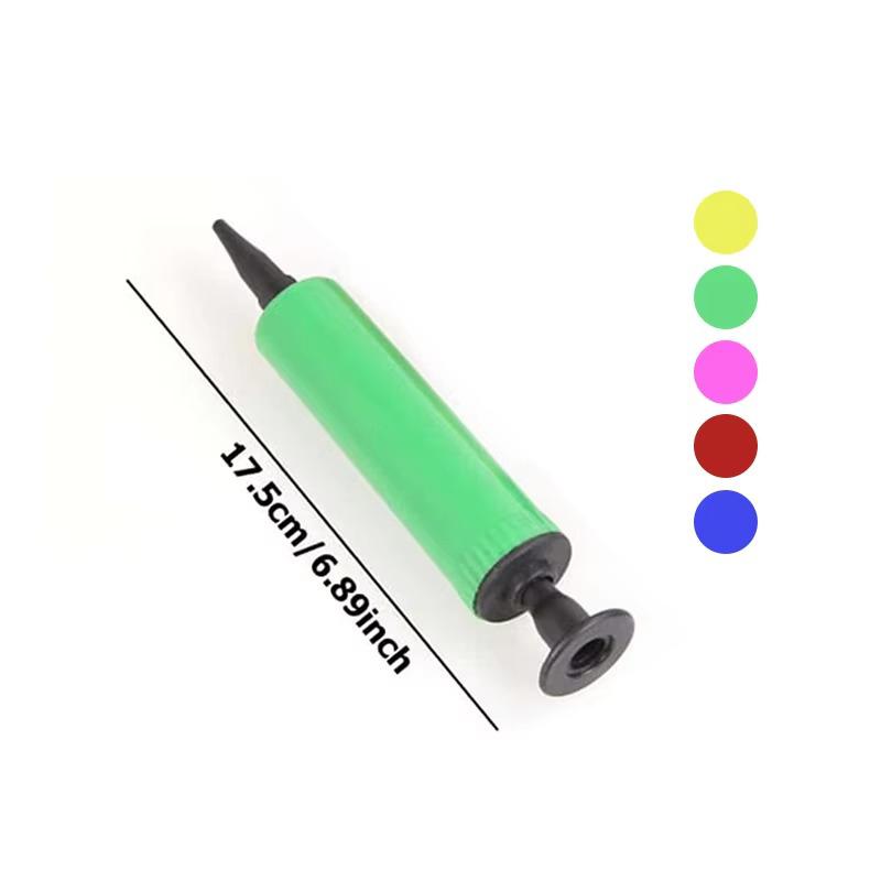 3/6PCS Colorful Balloon Pump Handheld Balloon Inflator Suitable for Wedding Birthday Party Decorative Balloon Inflating Tool ZYF