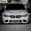 Front Kidney Grille Cover Frame Trim Strips For BMW F20 F21 F22 F23 F30 F31 F32 F33 F44 F45 1 2 3 4 Series M Sport Style Sticker