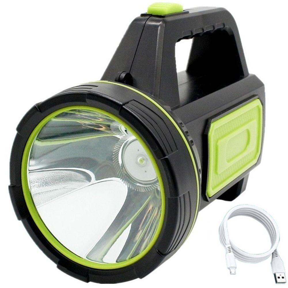 Waterproof Hand Lamp 2 Lighting Modes LED Searchlight New Handheld Lighting  Night Work