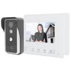 2-Wire System Video Door Phone 7in 2 Monitors 1000TVL Camera Night Vision Home Intercom 100-240V
