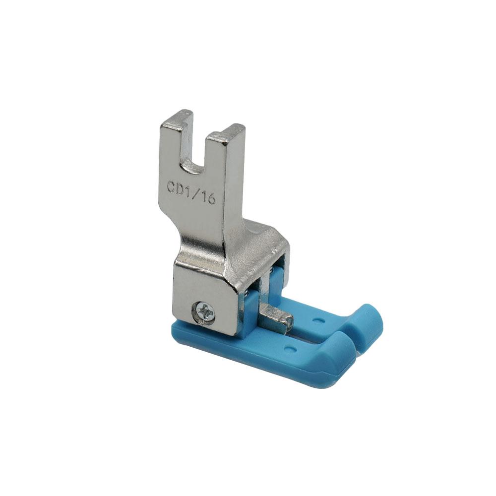 1PC Industrial Sewing Machine Plastic Double Compensating Presser Foot Industrial Lockstitch Standard Foot CD1/32'' 1/16''