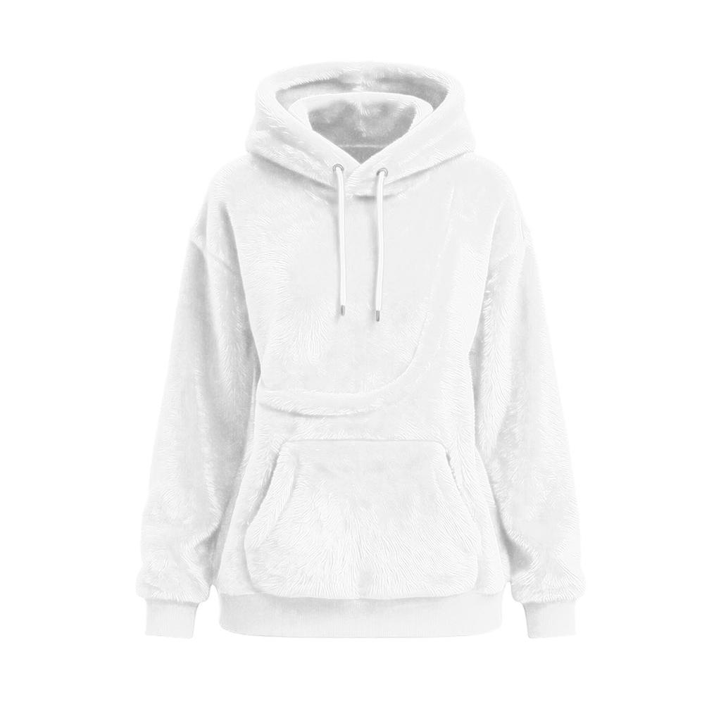 Women's Zip Up Hoodie Loose Fit Long Sleeve Sweatshirt with Pockets Casual Fall Winter Jacket