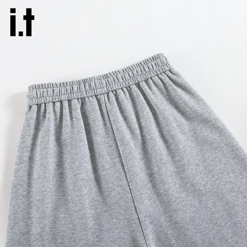 izzue it Women's High-Waist Wide-Leg Casual Sweatpants