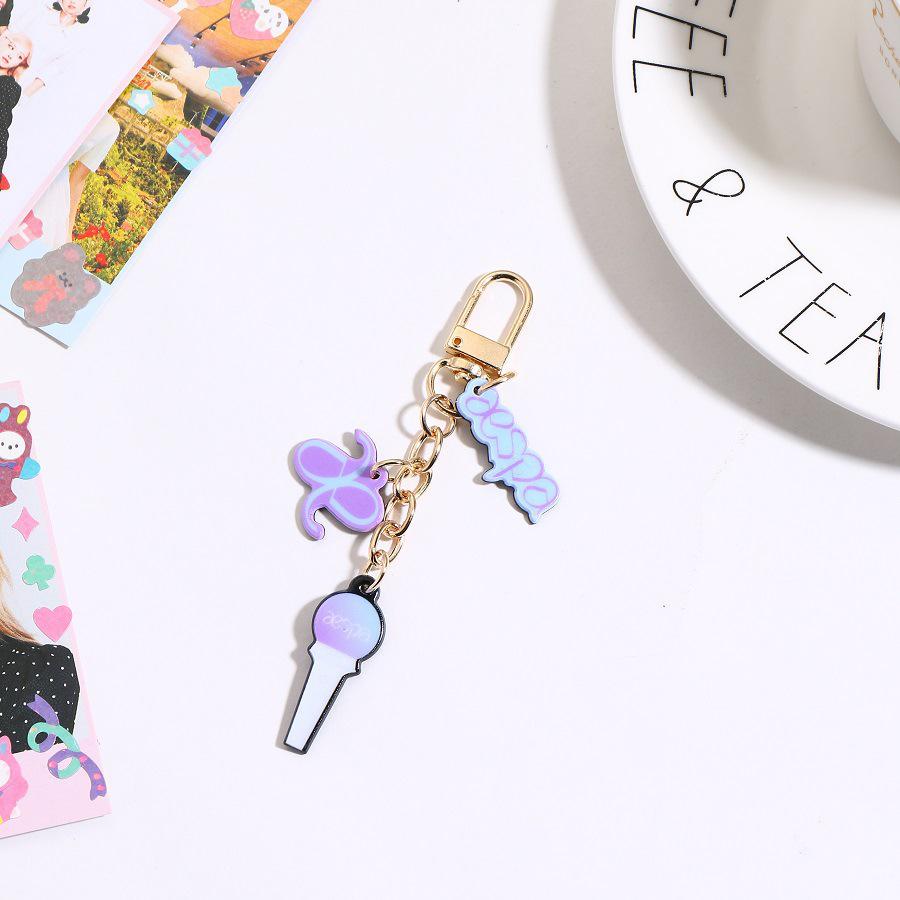 BTS & Blackpink K-Pop Lightstick Keychain Charm