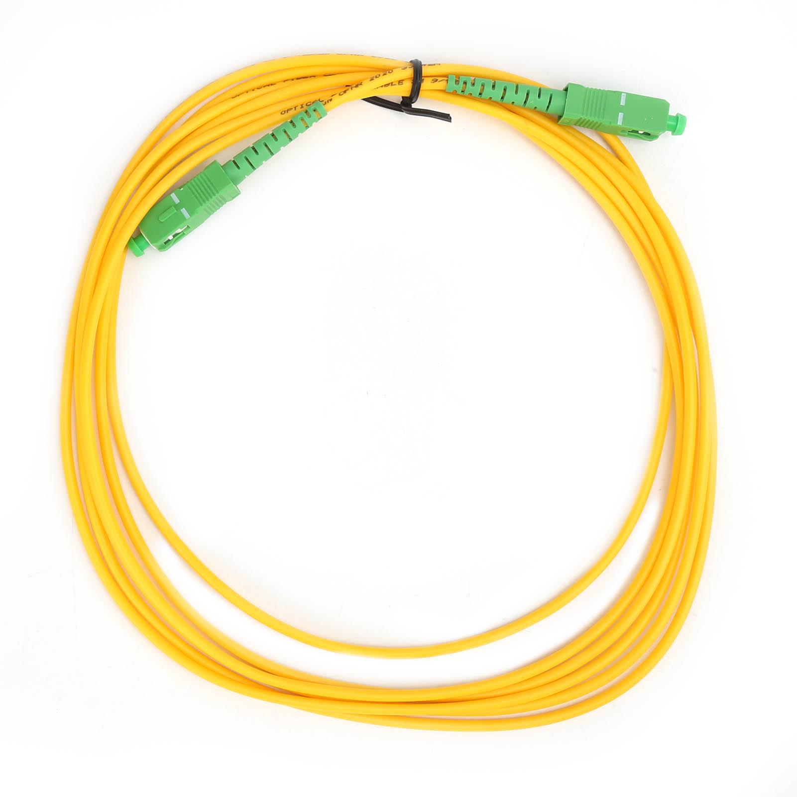 

Optical Fiber Patch Cord SCAPCSCAPCSMDX3.03MPVC Optical Fiber Patch Cord Cable Jumper