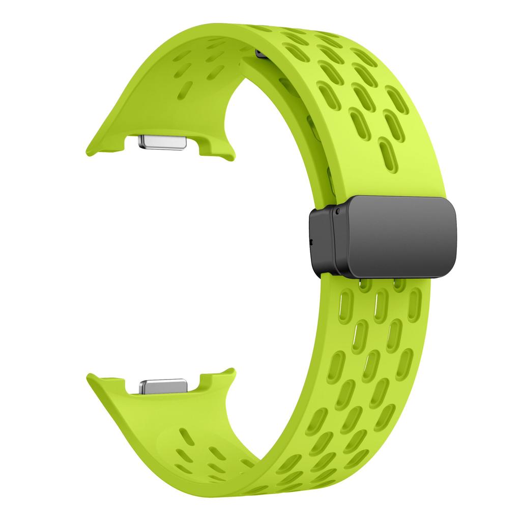 No Gaps Silicone Magnetic Strap for Samsung Galaxy Watch 8 7 6 5 4 40mm 44mm 8Classic Sport Band for Galaxy Ultra 47mm Bracelet