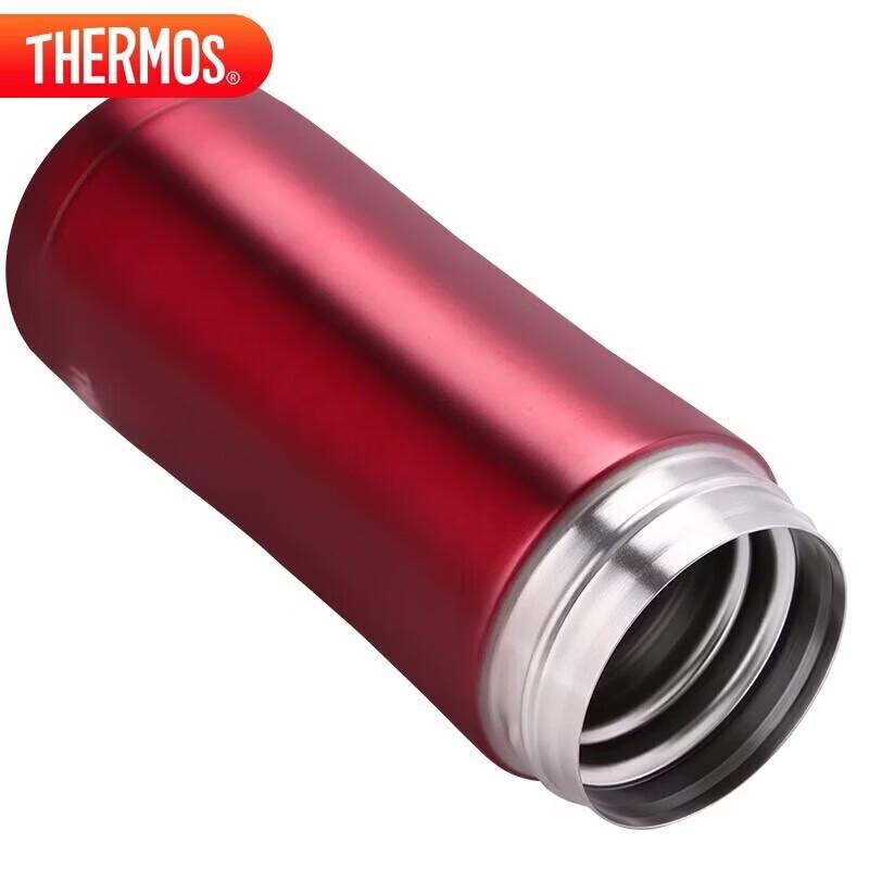 THERMOS 400ml Red Stainless Steel Insulated Water Bottle