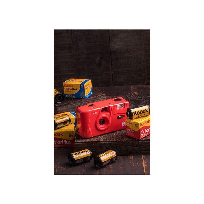 Appareil photo argentique - KODAK - M35 - 35mm - Rouge - Rechargeable