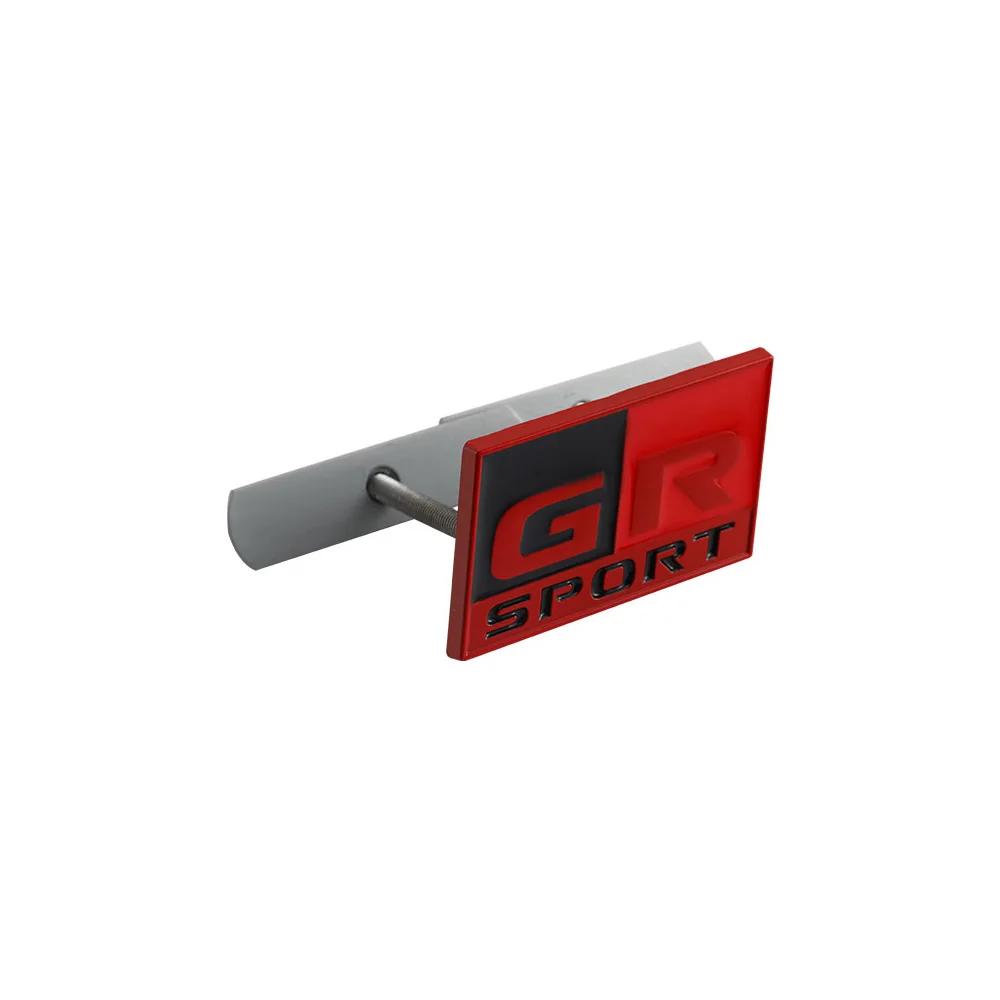 

Car GR Sport Gazoo Racing Sticker Front Hood Grille Badge Emblem Decal For Toyota Corolla Supra CHR RAV4 Yaris Prado Prius Camry