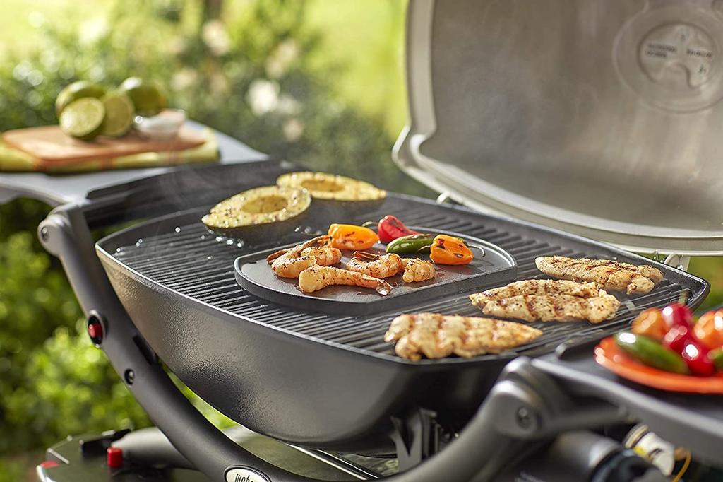 Weber Griddle, BBQ Stove, Iron Plate, 981445