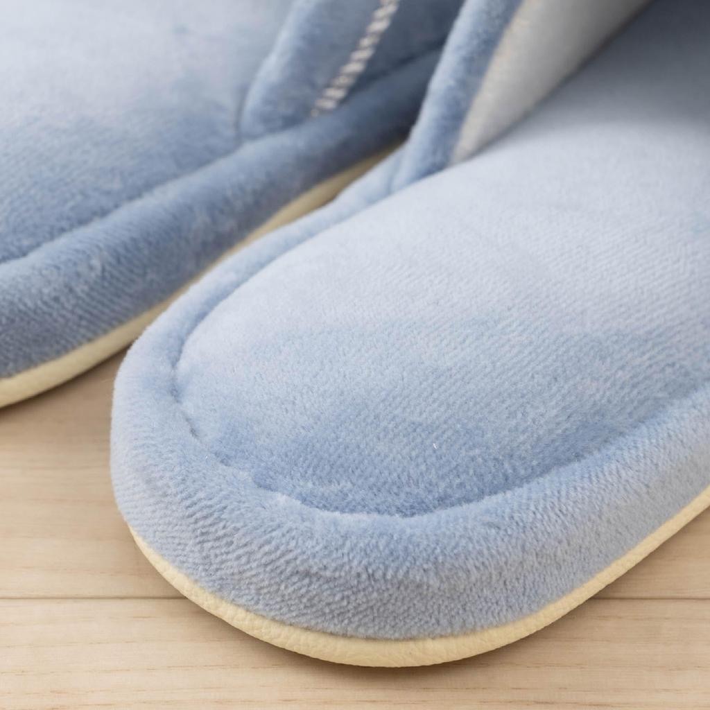 Senko NYNAS Romance Shell One Size Fits with 60169 Slippers, Blue, All, Rhinestones,