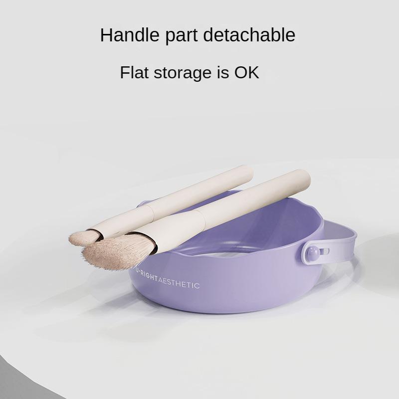 Make-up Pinsel Reinigung Lagerung Box Abnehmbare Multifunktionale Kosmetik Lagerung Box Desktop Lippenstift Lidschatten Lagerung