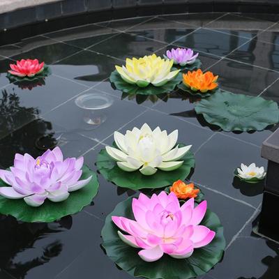 Seerose Künstlicher Lotus DIY Home Outdoor Dekor
