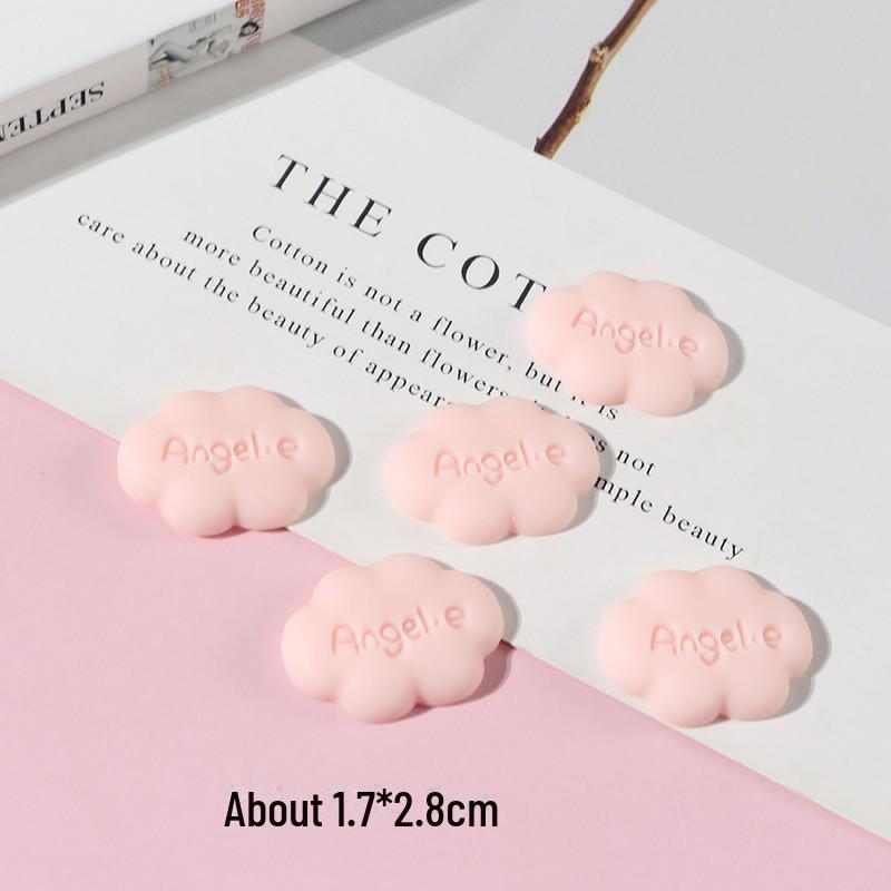 Diverse DIY Rainbow Cloud Resin Accessories: Creative Cream Drop Glue for Mobile Phone Cases