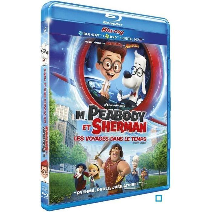 M. Peabody et Sherman [Blu-Ray]