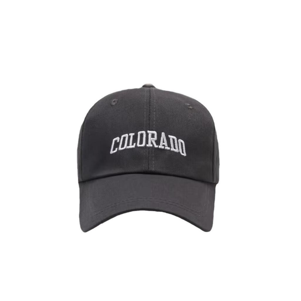 Vintage Washed Wide Brim Baseball Cap - Unisex American Style with Trendy Embroidery
