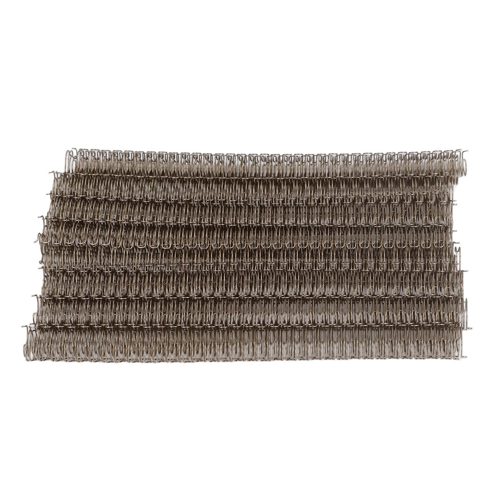 

100 шт. Проволочный переплет с двойной петлей, емкость 100 листов, 3 шт.:Комплект из 1 шага 34 петли диаметром 12,7 мм