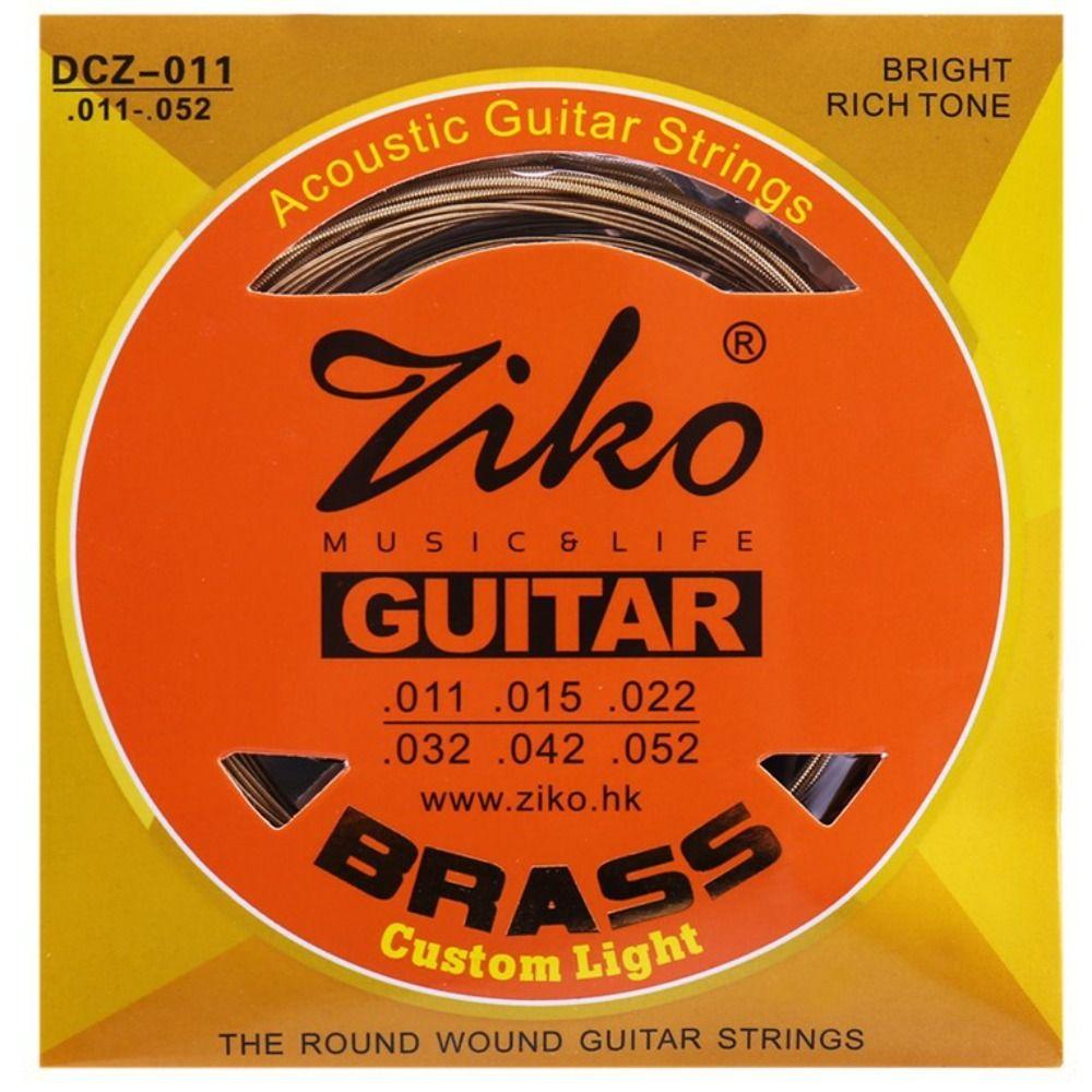 6 Strings Set Acoustic Guitar Strings DCZ DAG DP DUS DR Guitar String  Folk Guitar