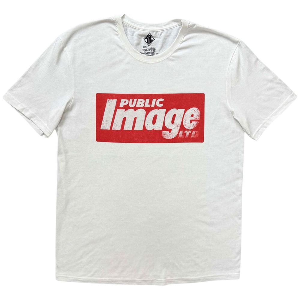 PIL (Public Image Ltd) Unisex Adult News Logo T-Shirt