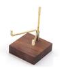 Walnut Base Ores Agate Rocks Home Decoraition Display Holder Mineral Stand Wood Support Base Rack
