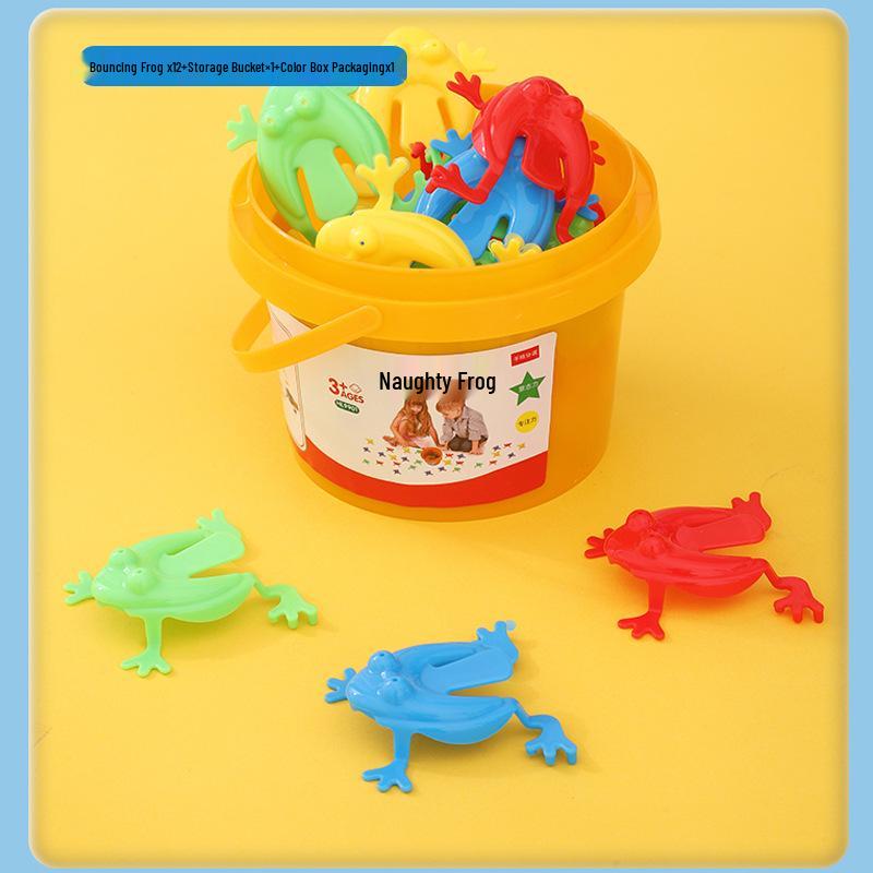 

Прыгающая лягушка 30-х годов 80-х годов Ностальгическая классическая прыгающая игрушка