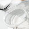 Lightweight Transparent Bag Charm with Built In Charger for Convenience