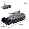 MOC WW2 Military War Vehicle Building Blocks Army Soldier US Spitfire Tank Armored Vehicle BF109 Fighter Jet Prison Cage Toys