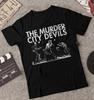 RZADKI! The Murder City Devils Czarna Bawełniana Koszulka Wszystkie Rozmiary Prezent Dla Fana Koszulka Unisex