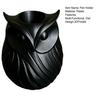3D Printed Owl Pen Holder, 2 In 1 Flower Vase Desk Organizer, Cute Plastic Makeup Brush Holder, Home Office Decor