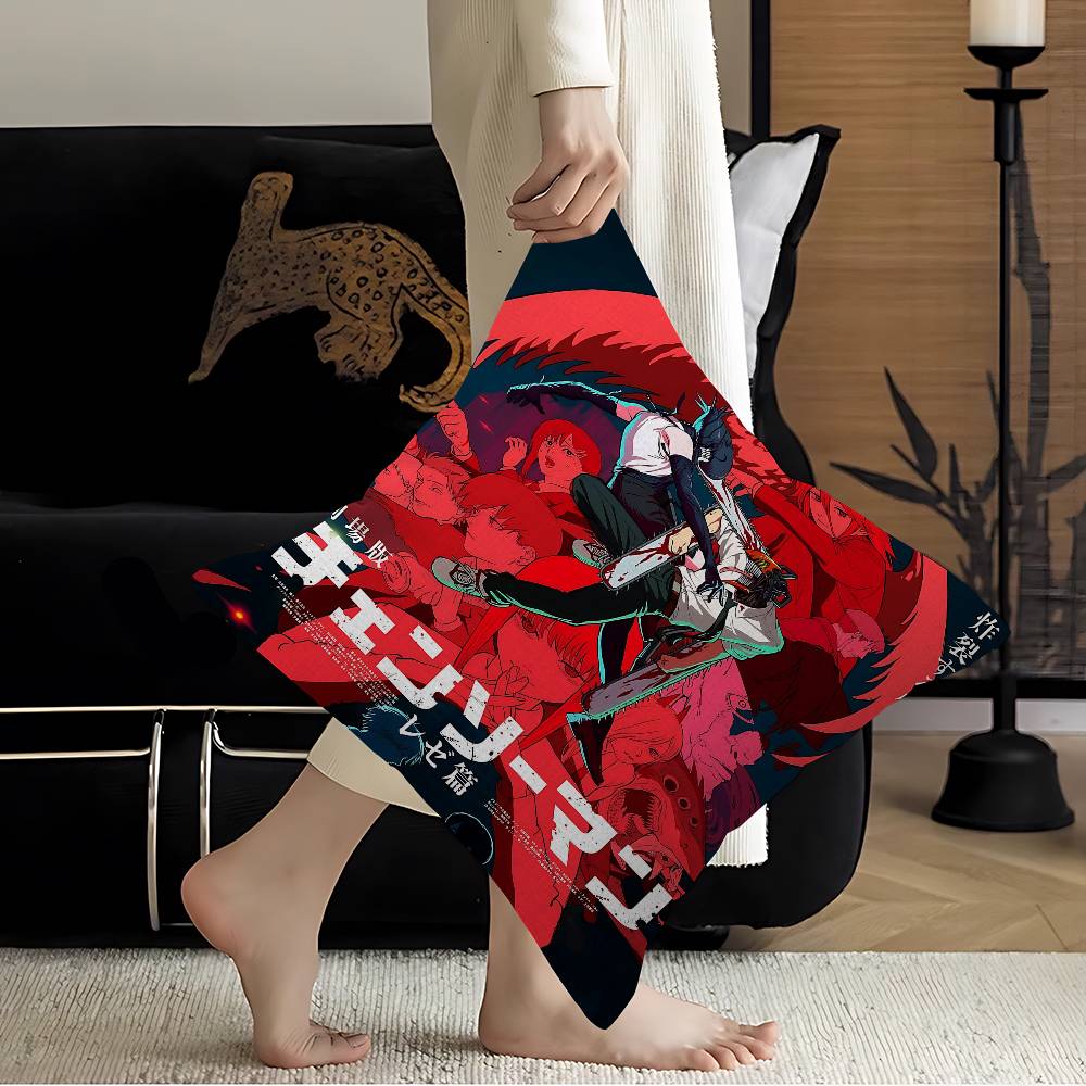 Chainsaw Man The Movie Reze Arc Pillow Cover For Bedroom Room And Living Room Sofa Decorative Cushion Cover