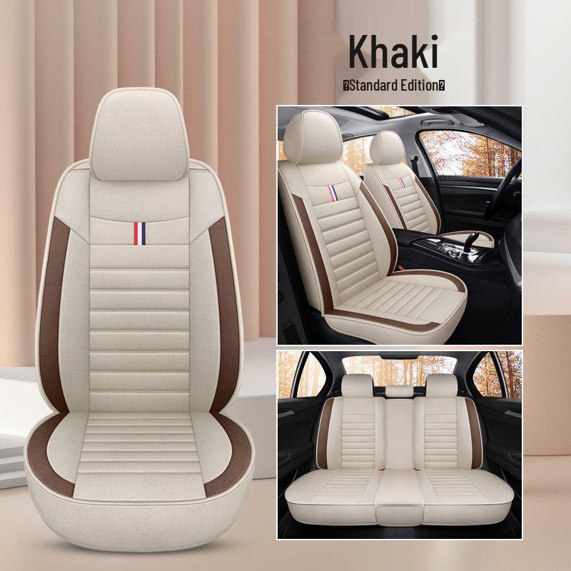 

Hyundai Elantra Breathable Cotton-Linen Seat Cushion Cover for All Seasons