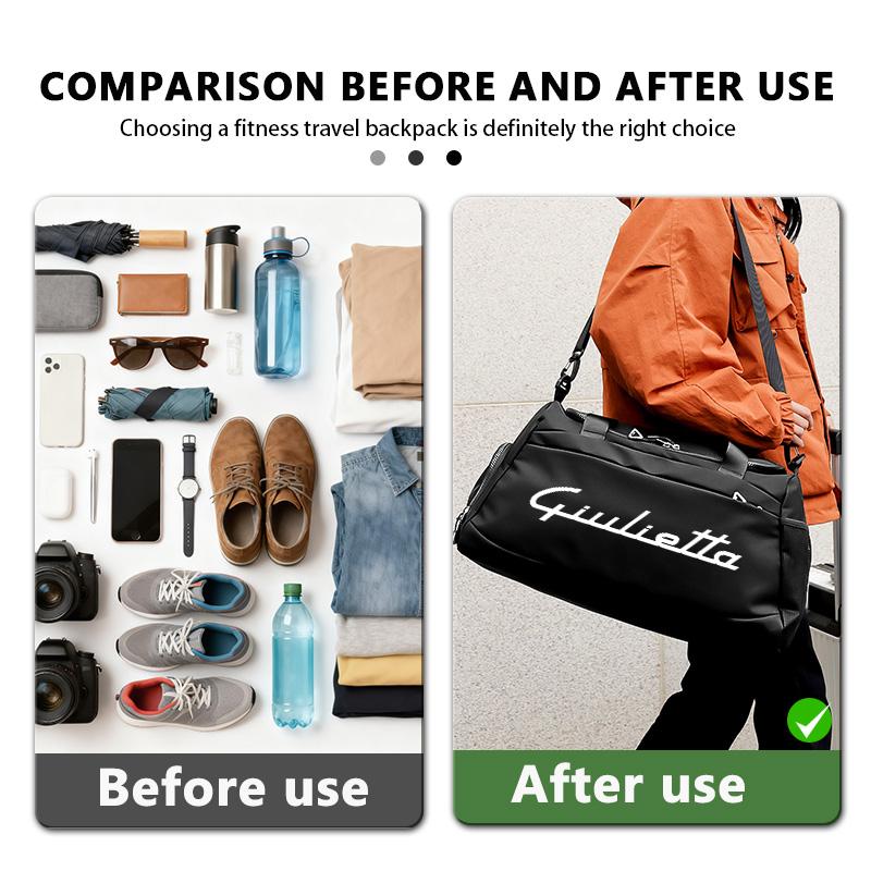 2026 Hot Alfa Romeo Per Alfa Romeo Logo Auto Borsa da Palestra Impermeabile Borsa Sportiva da Esterno Zaino da Viaggio da Golf Giulietta GT 159 147 156