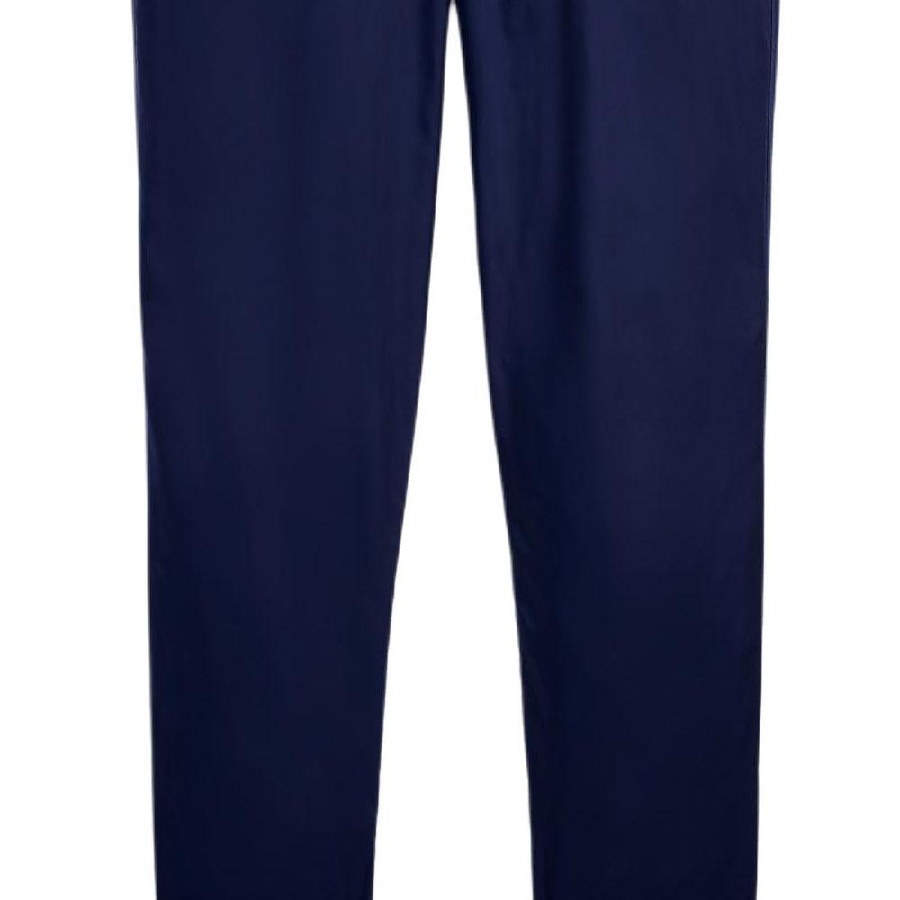 Polo Ralph Lauren Waterproof Elastic Waist Long Casual Pants Men bottoms Navy-Blue 710923984-002