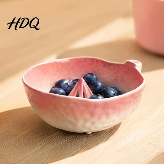 Sophisticated Ceramic Kitchen Decor Berry Washing Bowl with Drainage Holes Fruit Multi Functional Basin Rinse Basin Colander for Fresh Berries