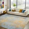 NOAHAS Faux Cashmere Printed Carpet Abstract Collection Rugs Soft Modern Rugs Living Room Bedroom Home Decor Indoor Rugs