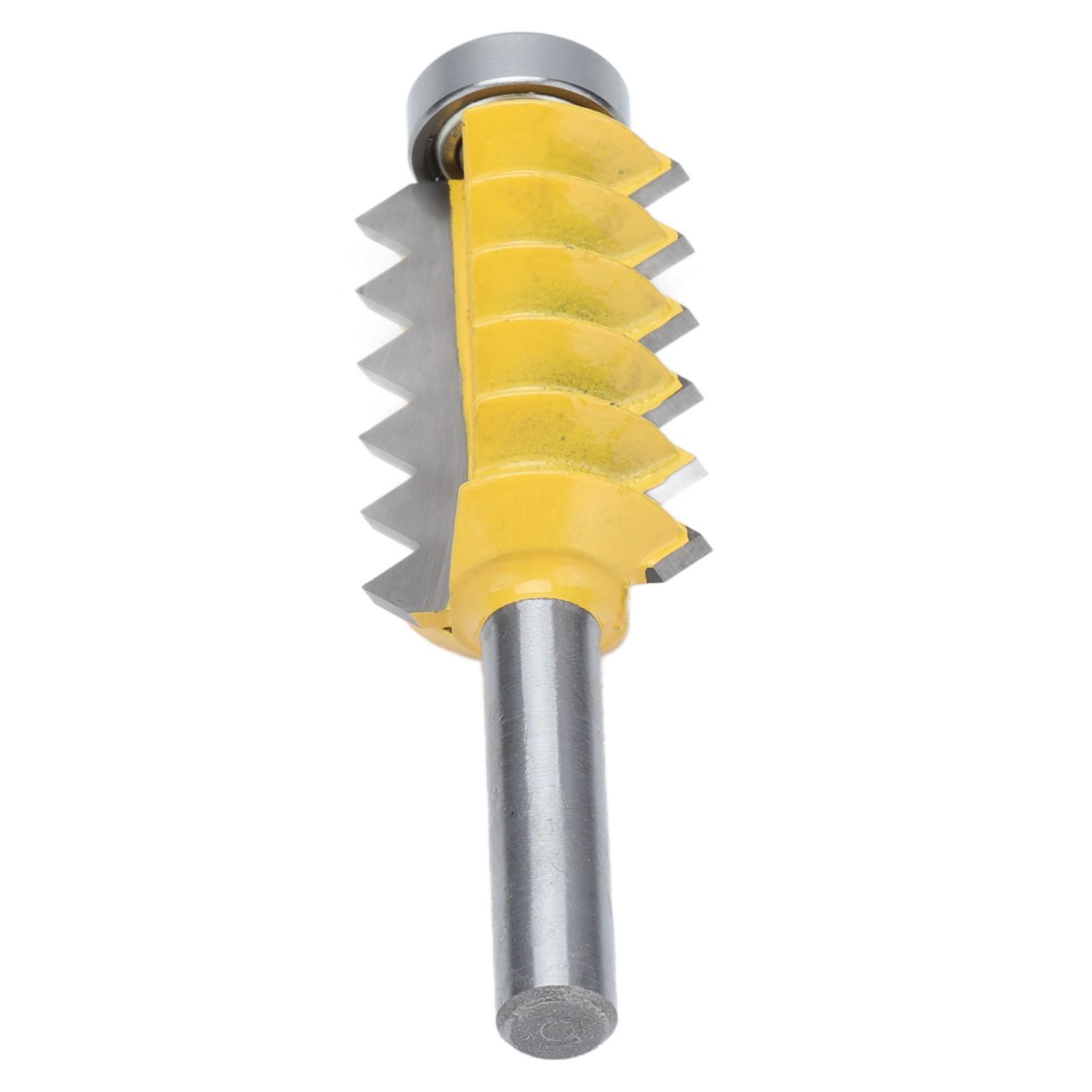 

Фреза для фрезерования по дереву из углеродистой стали, волнообразного типа, многозубая, хвостовик 8 мм, 40 мм