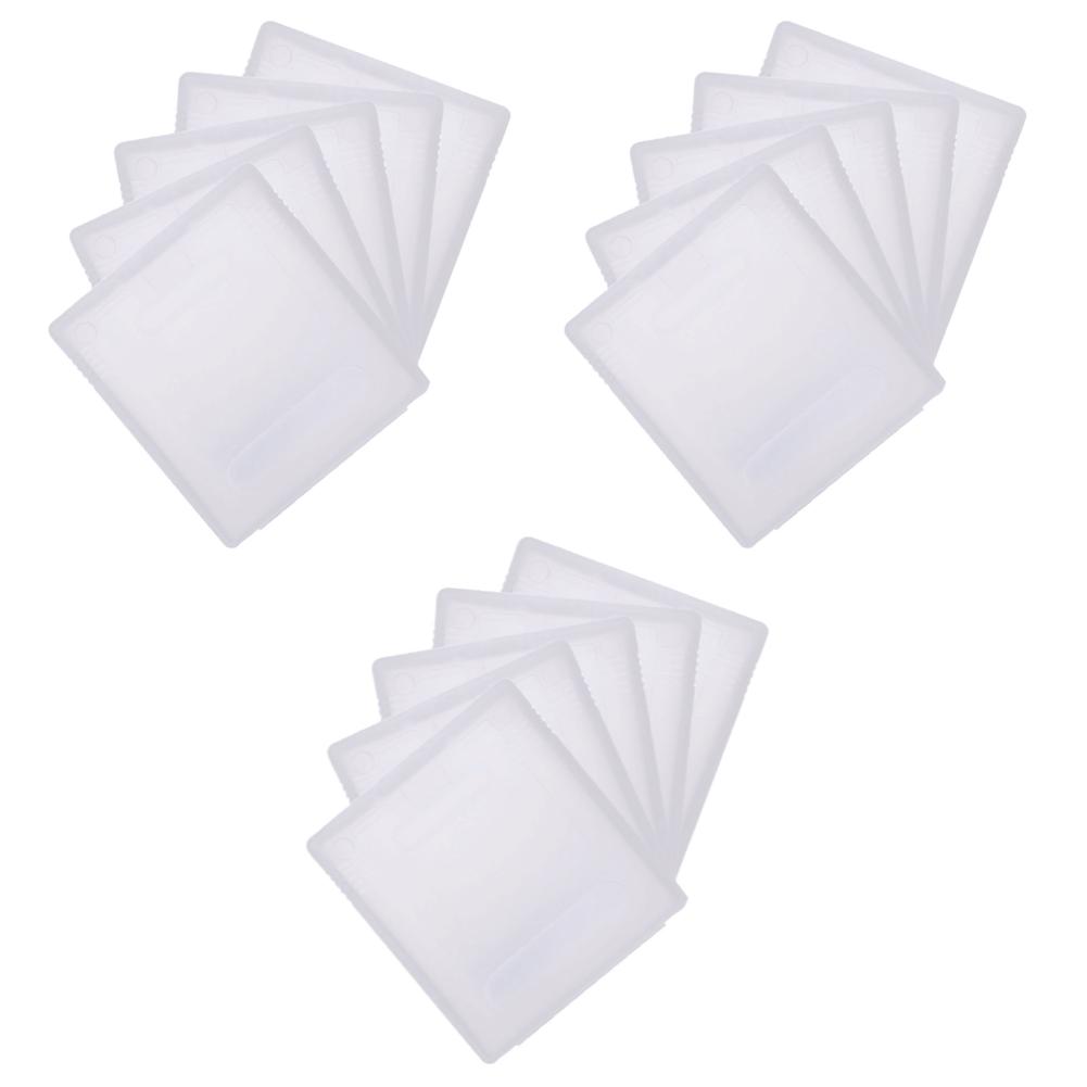 50-5Pcs Plastic Game Card Cartridge Cases Transparent Anti Dust Cover Game Card Case for Nintendo Game Boy Color Pocket GBC GBP