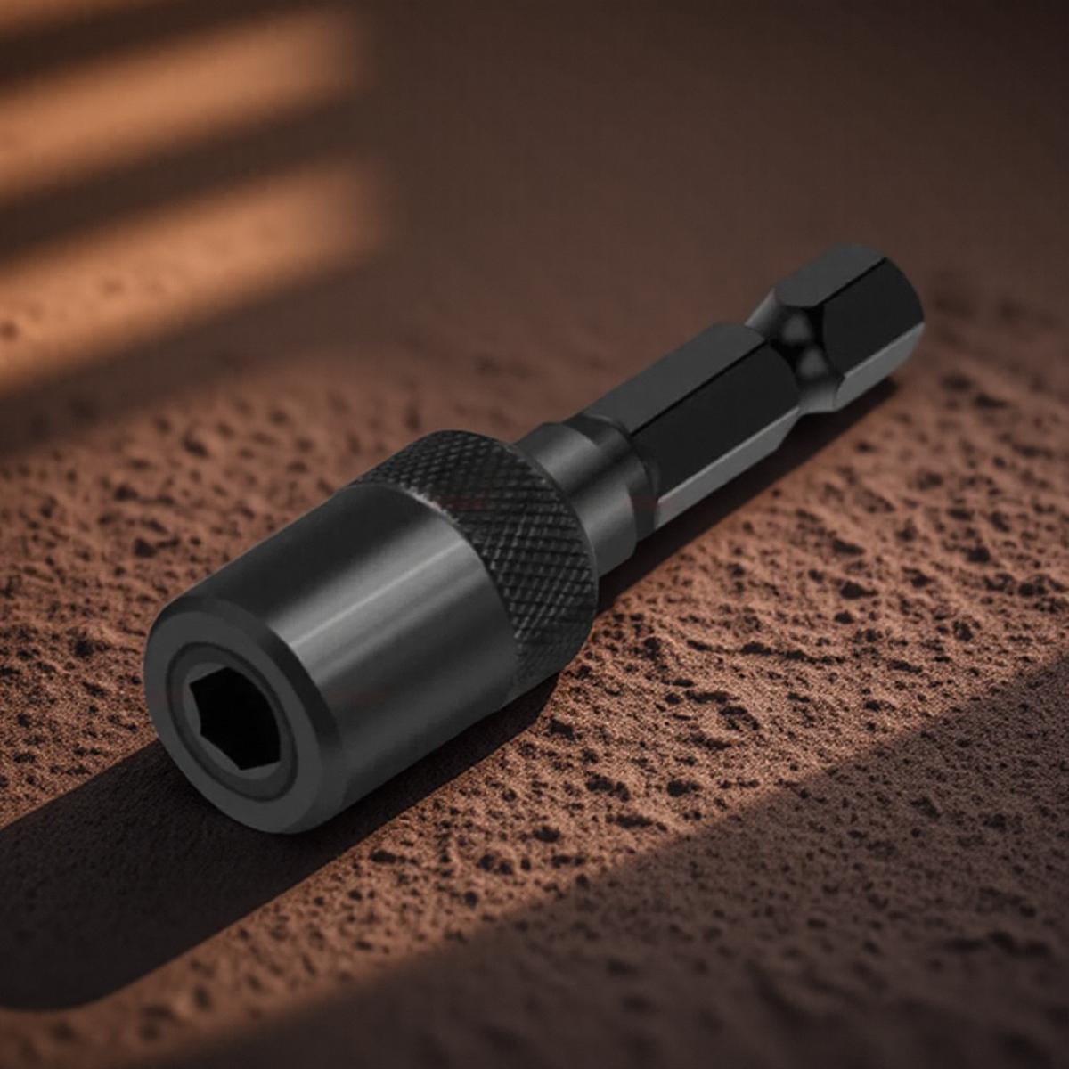 

1 4 Inch Hex Shank Quick Release Electric Screwdriver Magnetic Extension Rod Bit Holder 60mm Tool Hand Tools Screwdrivers чорний