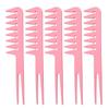 10Pcs Wide Tooth Comb Durable ABS Wide Tooth Safe Glossy Multi Purpose Hair Dye Comb for Hair Dye Styling