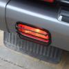 Steel Car Rear Fog Lamp Grille Cover Fog Light Trim For Benz G Class 2007-2018